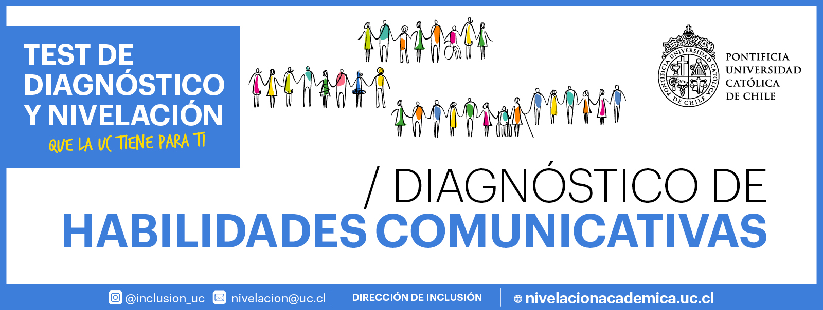 Banner gráfico con título: "Diagnóstico de Habilidades Comunicativas"